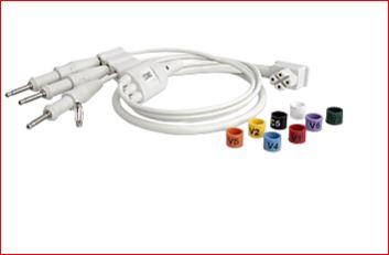 Philips TC Series Chest Leads Set (Both AAMI and IEC) - TC Series Chest Leads Set, AAMI and IEC Color-Coded - 989803151671