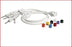 Philips TC Series Chest Leads Set (Both AAMI and IEC) - TC Series Chest Leads Set, AAMI and IEC Color-Coded - 989803151671