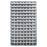 PANEL, LOUVERED, GRAY, 36"X61", W/120CLR BIN