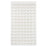 PANEL, LOUVERED, WHITE, 36"X61", W/120CLR BI