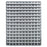 PANEL, LOUVERED, GRAY, 48"X61", W/165CLR BIN