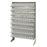 RACK, BENCH, SLOPED, 96CLR BINS, 12"X36"X60