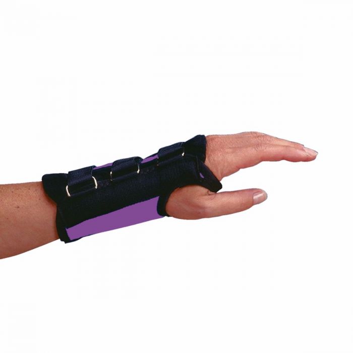 Rolyan Purple D-Ring Wrist Braces