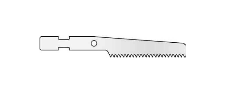 Microaire Sugical Sternum Saw Blades - Sternum Saw Blade, 9.4 mm x 34 mm x 1 mm - ZR-032M