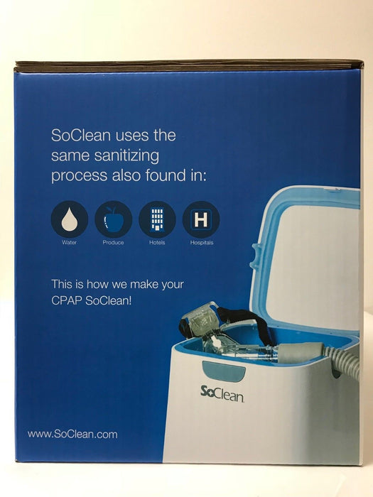 New SoClean 2 Automated CPAP Equipment Cleaner and Sanitizer with Adapters