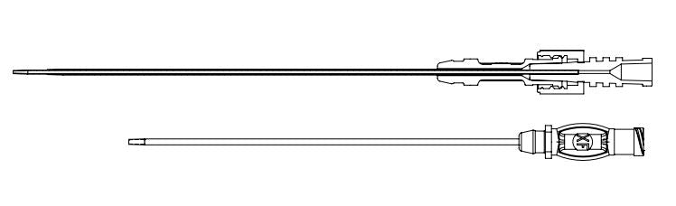 Medical Components Inc. Micro-Stick Introducer Stick Kits - Micro-Stick Introducer Stick Kit with Nitinol Wire, Regular, 5 Fr - MR190521