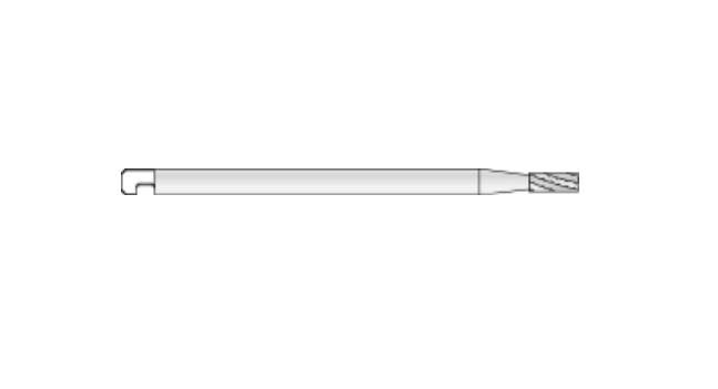 Microaire Sugical Side Cutting Burs - Side Cutting Bur, Oral, 6 Flutes x 1.6 mm - K-71