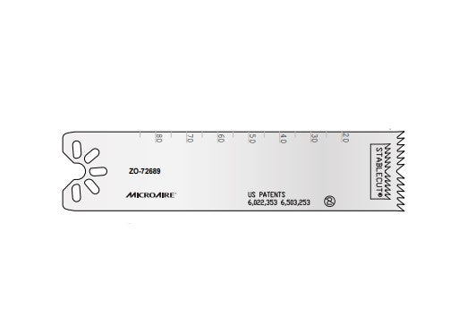 MicroAire StableCut Oscillating Blade - StableCut Blade, Oscillating, 25.4 mm x 90 mm x 0.89 mm - ZO-72689