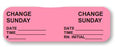 Laguna Coast Associati Nursing Labels - LABEL, IV CHANGE SUN. PINK - CM301-K