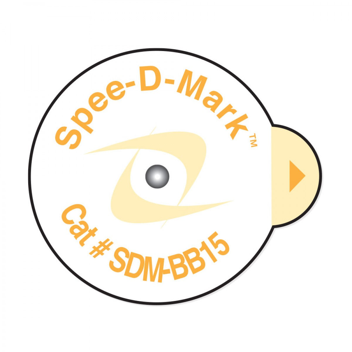 Spee-D-Mark Mammography Skin Marker Nipple Radiopaque 1.5Mm - 100 Per Box