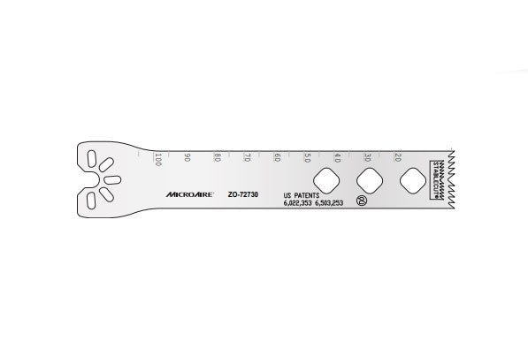 MicroAire StableCut Oscillating Blade - StableCut Blade, Oscillating, 19.1 mm x 105 mm x 1.27 mm - ZO-72730