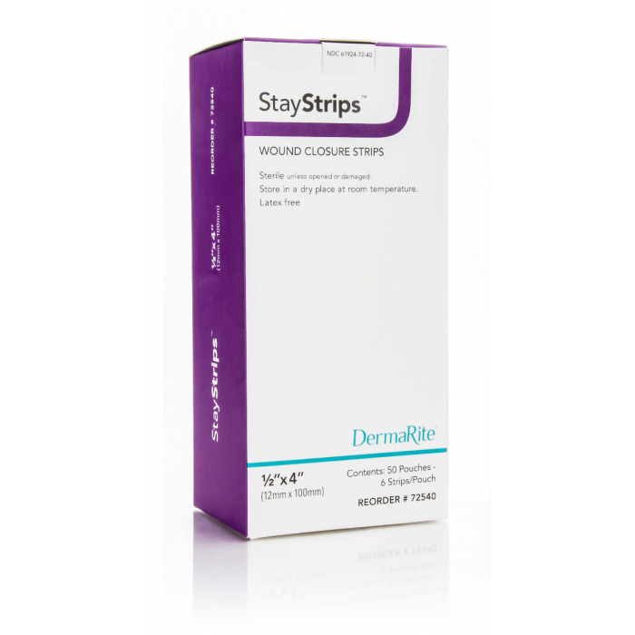 DermaRite StayStrips Wound Closure Strips