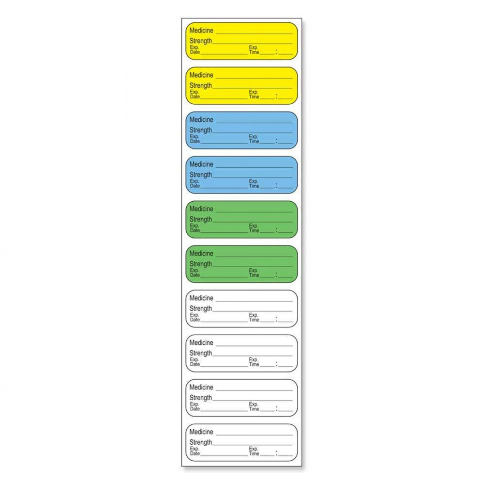 Sterile Medication Label Kits