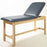 Metron Value Treatment Table - Adjustable Back with Open Shelf