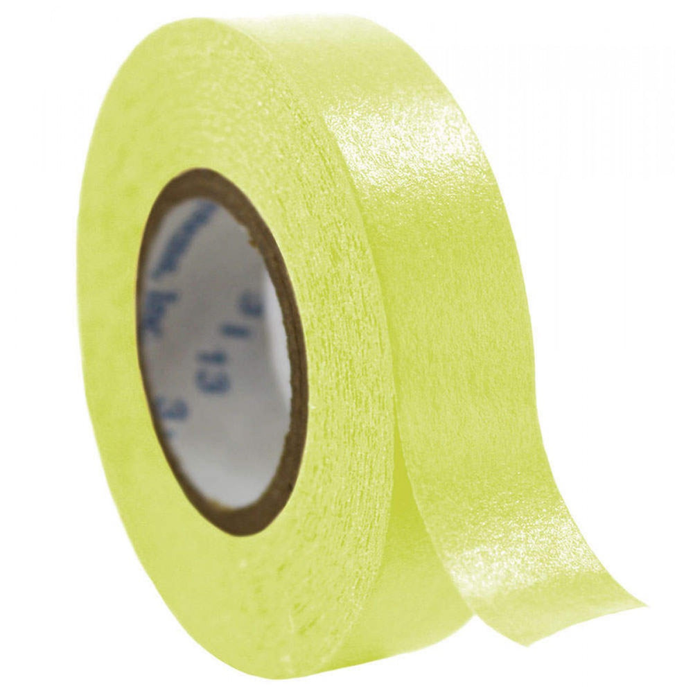 Timetape Tape Removable 3" Core 1/2" X 2160" Imprints Chartreuse 2160 Inches Per Roll