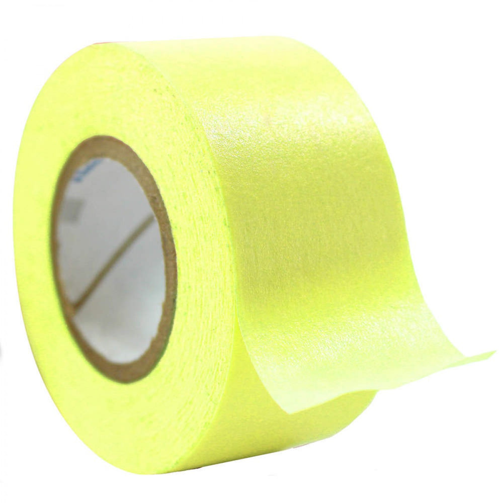 Timetape Tape Removable 3" Core 1" X 2160" Imprints Chartreuse 2160 Inches Per Roll