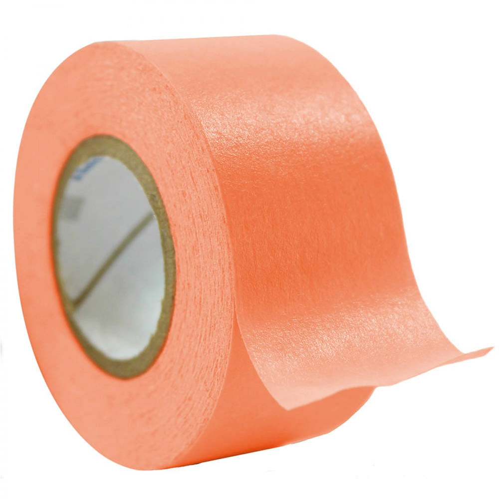 Timetape Tape Removable 3" Core 1" X 2160" Imprints Salmon 2160 Inches Per Roll