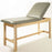 Metron Value Treatment Table - Adjustable Back with Open Shelf