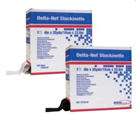 BSN Medical Delta-Net Orthopedic Synthetic Stockinette - Delta-Net Orthopedic Synthetic Stockinette, White, 10" x 25 yd. - 6810