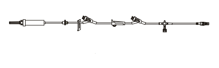 Carefull Products Administration Sets - Administration Set, 15 Drop, 145" - MX4410