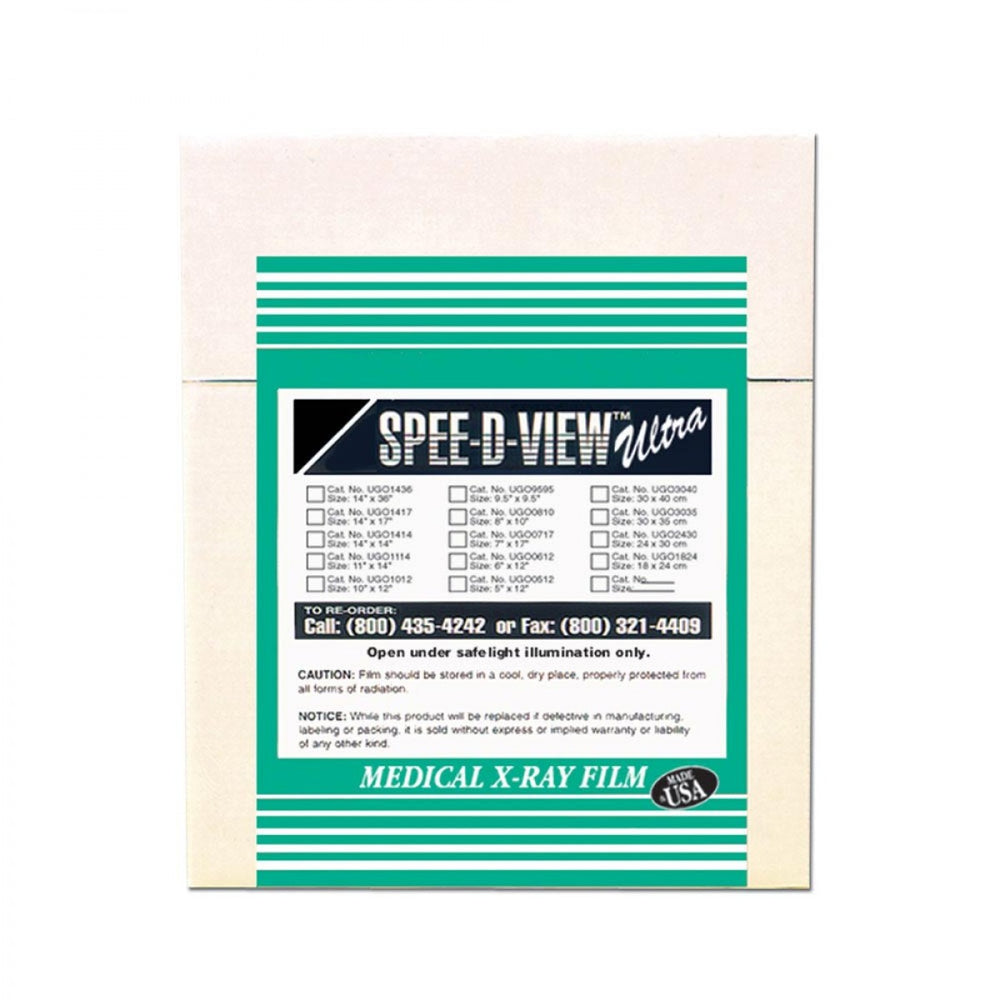 Green Sensitive 8" X 10" 100 Sheets/Box