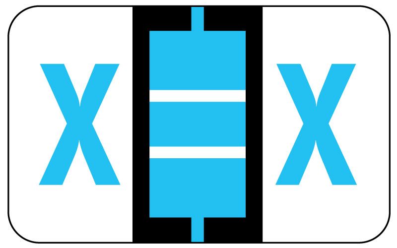 Medical Use Labels - UAL Alpha Side Tab Labels