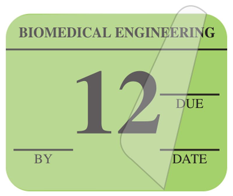 Medical Use Labels - Single Color Biomedical Inspection Labels