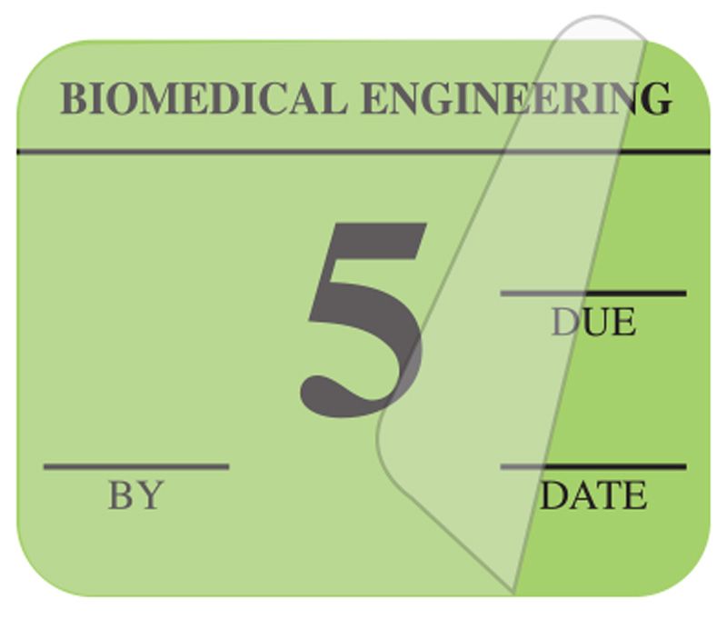 Medical Use Labels - Single Color Biomedical Inspection Labels