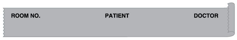 Medical Use Labels - Chart Tapes