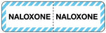 Medical Use Labels - NALOXONE I.V. Line Identification Label, 3" x 7/8"