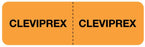 Medical Use Labels - CLEVIPREX I.V. Line Identification Label, 3" x 7/8"