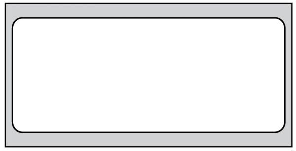 Medical Use Labels - Direct Thermal Printer Label, 3" Core, 2" x 1"