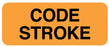 Medical Use Labels - Code Stroke Label, 2-1/4" x 7/8"