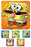 Medical Use Labels - Spongebob Closeup Faces, Kids' Sticker, 2-1/2" x 2-1/2"