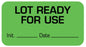 Medical Use Labels - Quality Control Label, Removable, 1-5/8" x 7/8"