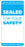 Medical Use Labels - Tamper-Evident Food Delivery Label, Blue, 2" x 4"