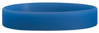 Medical Use Labels - Blue Blank Silicone Wristband, 8" X 1/2"