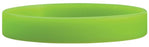 Medical Use Labels - Green Blank Silicone Wristband, 8" X 1/2"