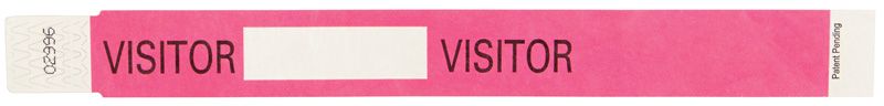 Medical Use Labels - Tyvek Visitor Wristbands