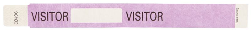 Medical Use Labels - Tyvek Visitor Wristbands