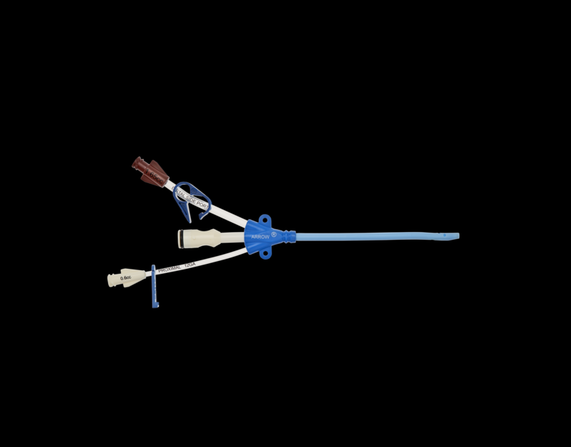 Teleflex Medical MAC 2 Lumen Central Venous Access Kits - MAC Multi-Lumen PSI Kit - AK-21242-X