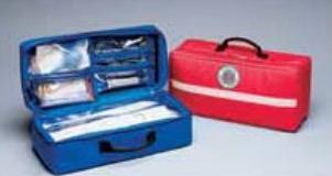 HealthMark Industries Soft-Sided Emergency Cases - Soft-Sided Emergency Intubation Case, Red - 911-82911