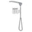 BR Surgical Adson Beckman Retractors - Adson Beckman Retractor, Stainless Steel, 25 x 27 mm, 12.25" - BR18-68702