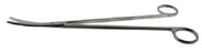 BR Surgical IUD Scissors - IUD Scissors, Curved Blunt, 9" - BR08-50623