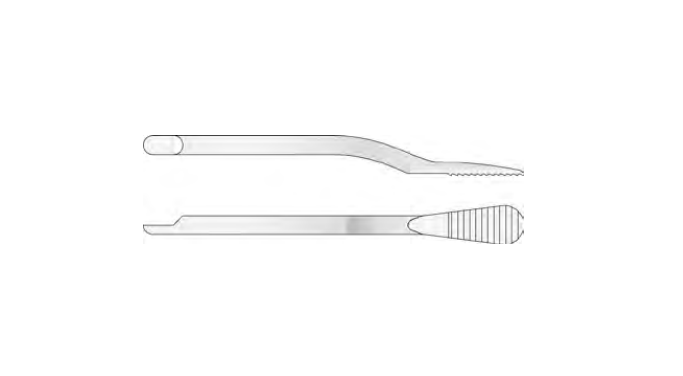 Microaire Surgical Instruments Straight Cut Rasps - Straight Cut Rasp, Large, 6.5 mm x 12.5 mm - SR-081