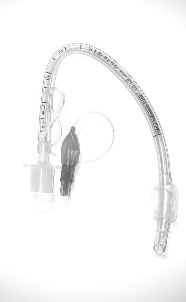 Hull Anesthesia Oral Preformed Endotracheal Tubes - Oral Endotracheal Tube, Cuffed, 3.5 mm - H-2297