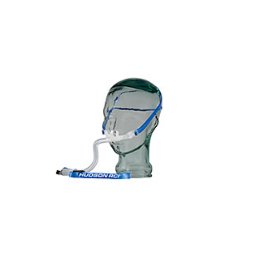 Teleflex Medical Comfort Flo Humidification System - Comfort Flo Humidification Accessory, Chin Strap, Blue, Size M - 2412-10