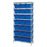 Quantum Storage Systems Store-Max Bins w / Chrome Shlf - SHLV, WR, BIN, SHF, STR-MAX, 18WX36LX74H, 49BN - WR8-803