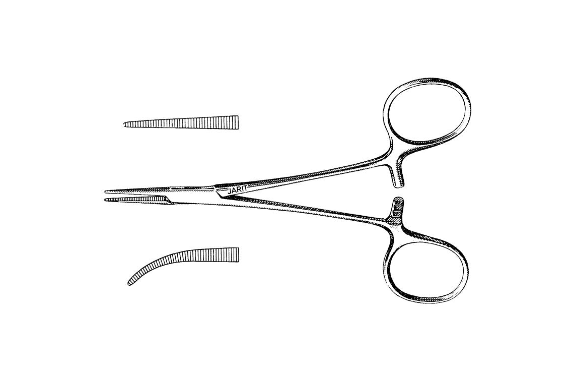 Integra Miltex  Forcep Mosquito Halstead 