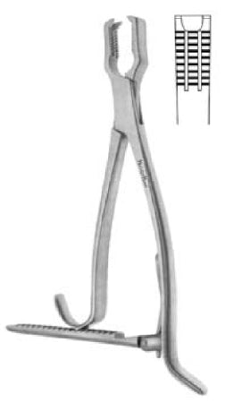 Miltex-Integra Miltex Forcep Kern Meister-Hand 6" Stainless Steel Ea